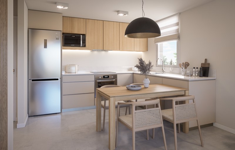 Cocina equipada